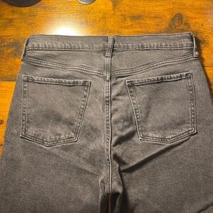 Old Navy Charcoal High-Rise Jeans